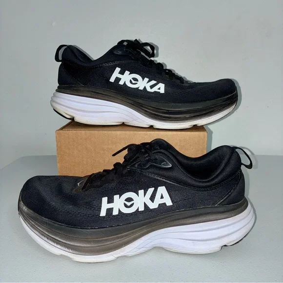 Hoka Bondi 8 Running Shoes Men’s Size 10 2E - Picture 1 of 9
